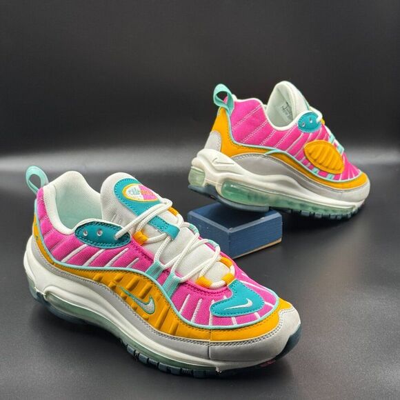 Wmns Nike Air Max 98 'Teal Fuchsia' - Picture 6 of 10